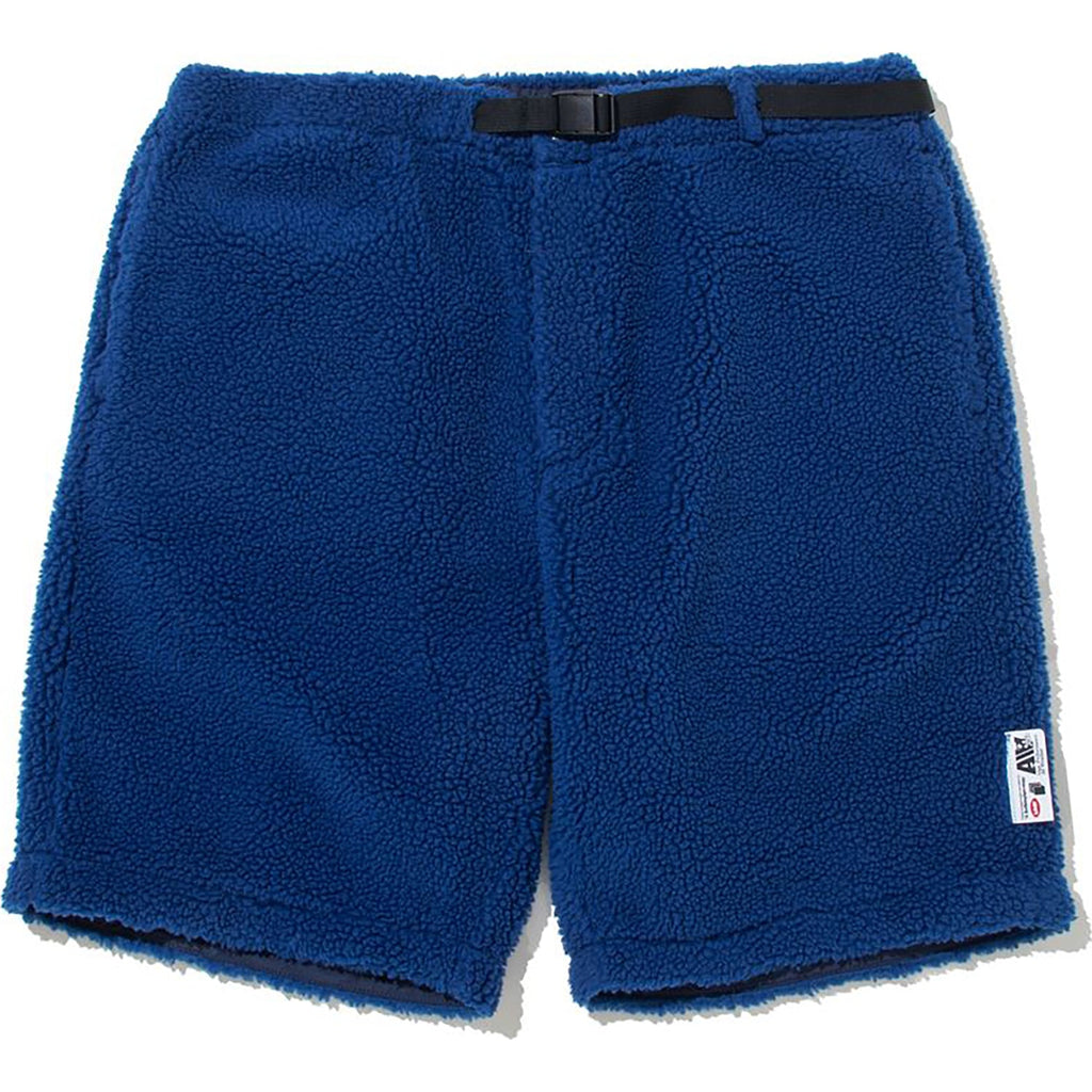 BAPE BY KAZUKI KURAISHI SHERPA DETACHABLE RELAXED FIT PANTS MENS