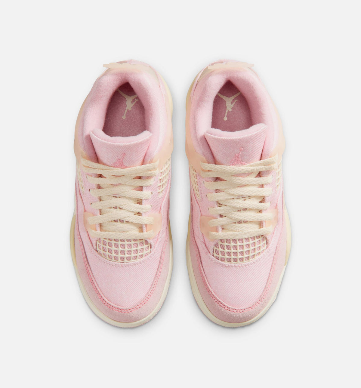 Air Jordan 4 Retro Pink Pearl And Iced Carmine Preschool Shoes - Pearl Pink Iced Carmine Coconut Milk