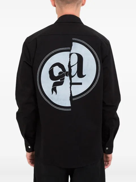 Soulland zipped logo-print jacket