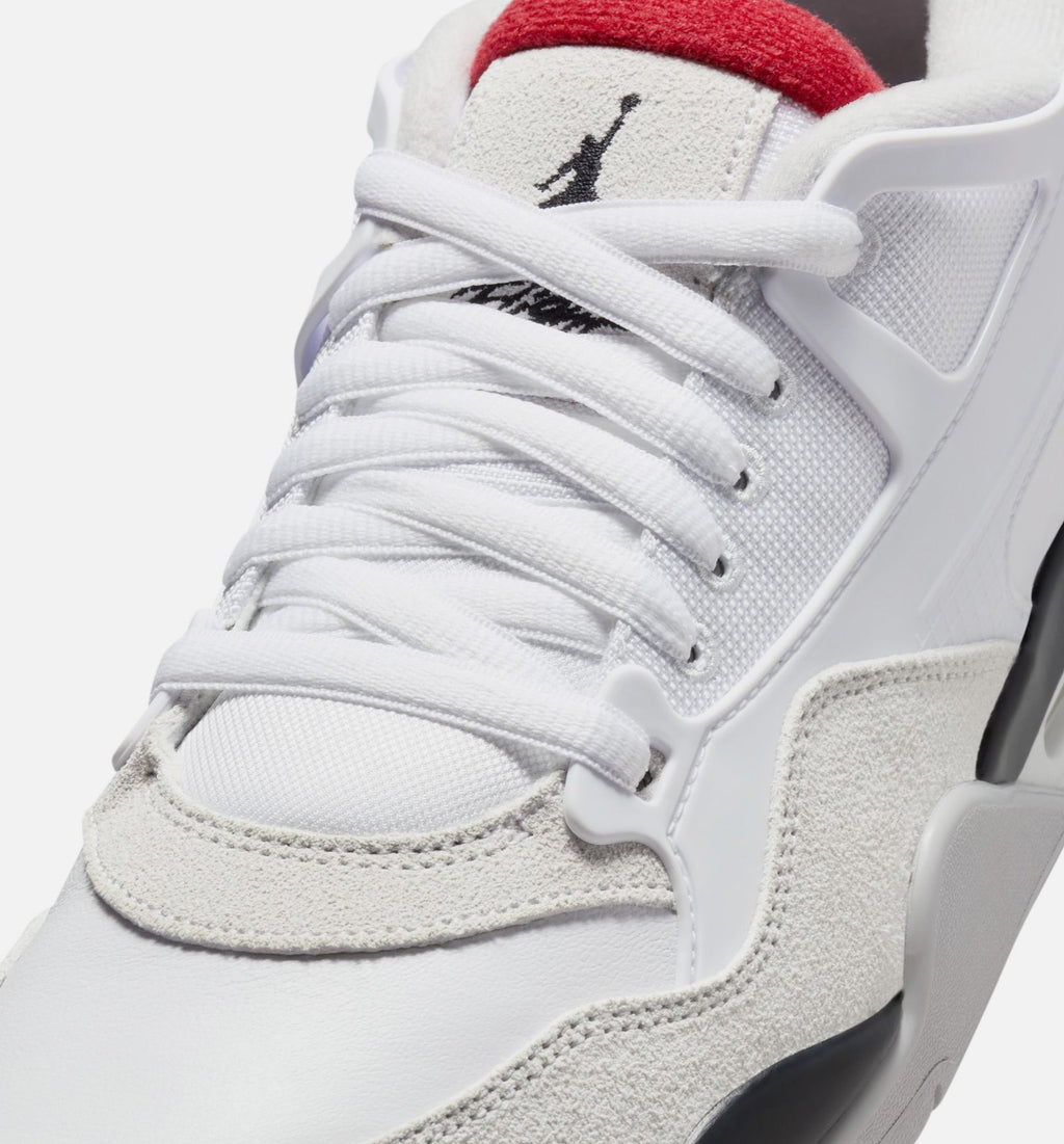 Air Jordan 4 RM Men's – White/Black/Neutral Grey/Varsity Red