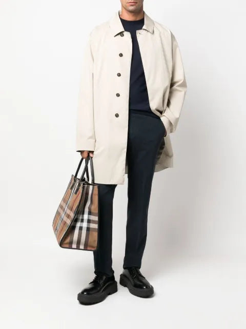 Canali ribbed-knit crew neck sweatshirt