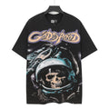 Godspeed Skeleton Astronaut Short Sleeve Tee (Washed Black)