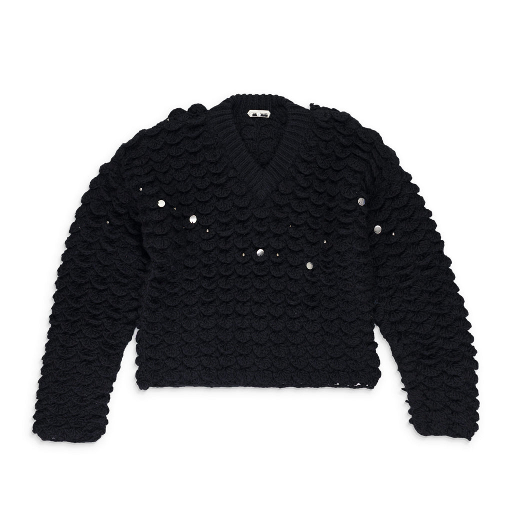 Black Fraville V-Neck