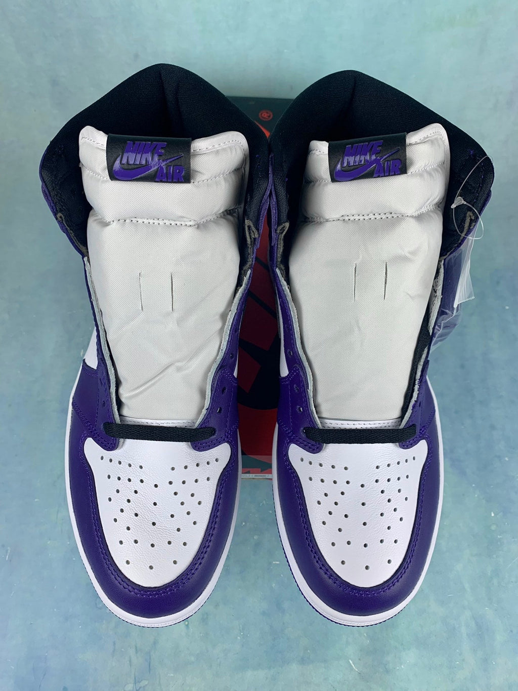 Air Jordan 1 High Court Purple 555088-500 Unisex Sneakers