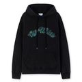 OFF WHITE Bacchus Skate Graphic Print Hoodie – Black