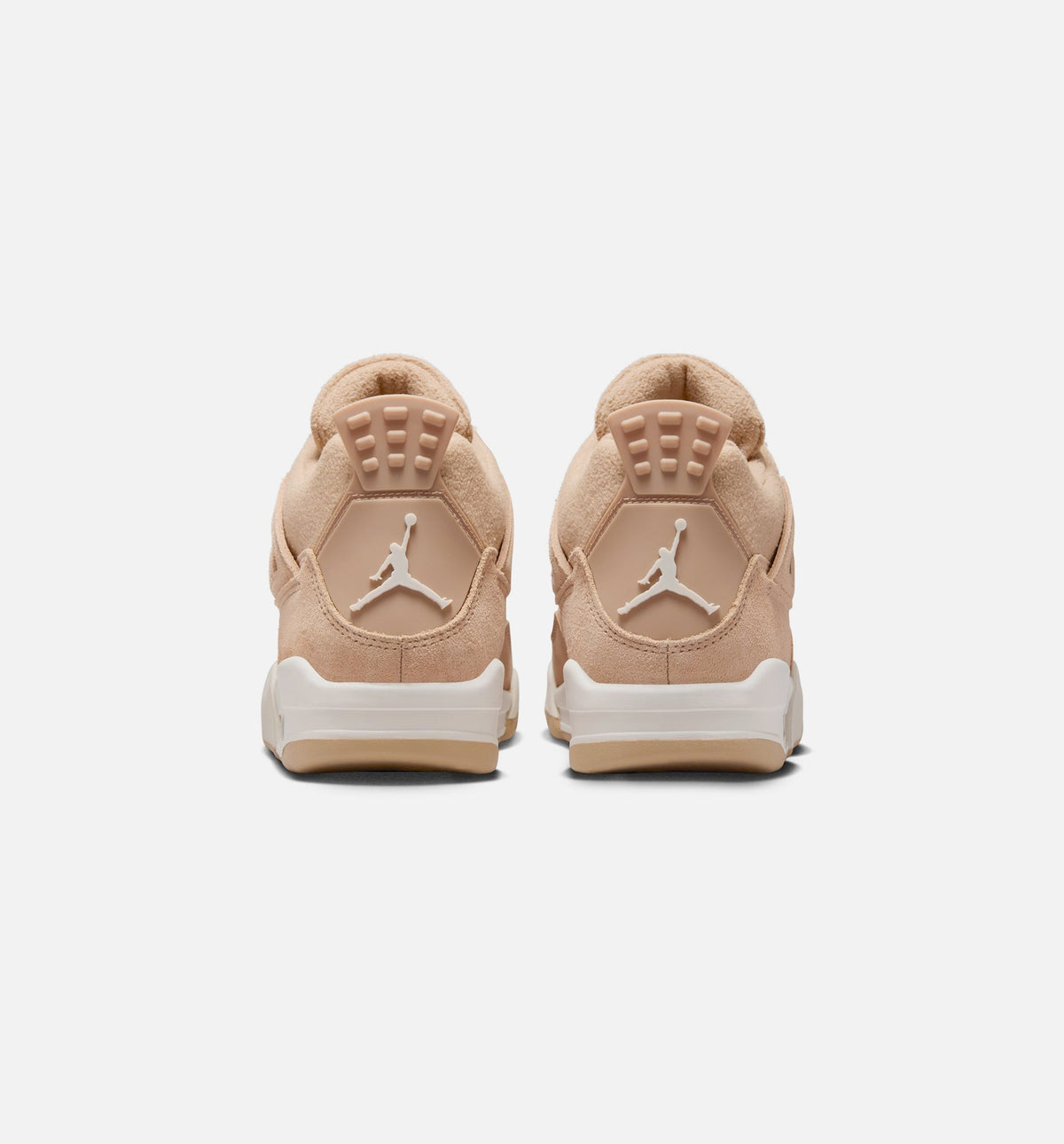 Air Jordan 4 Retro Cozy Girl Women's Sneakers - Hemp / Off-White