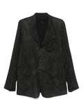 Masnada crinckled blazer