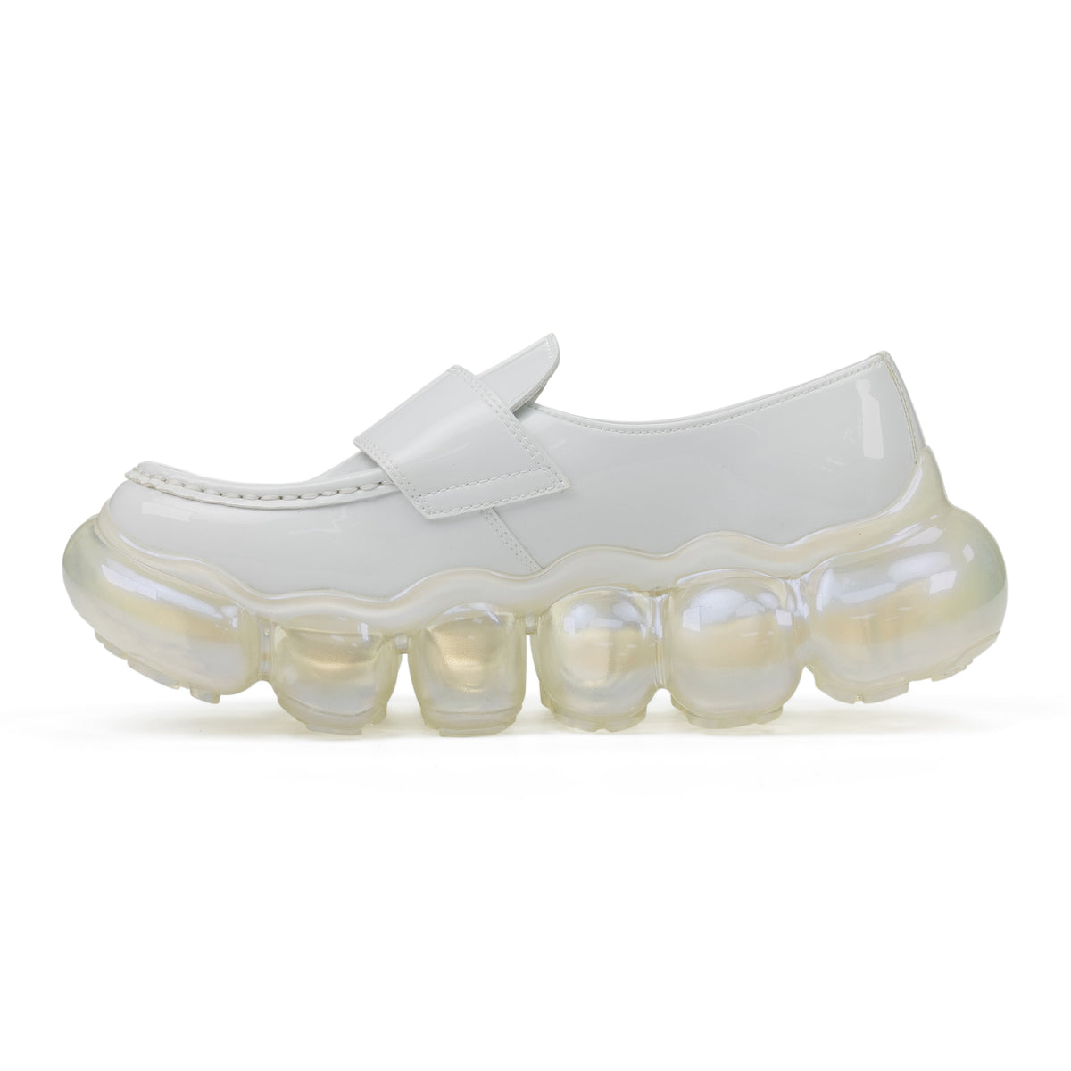 White Jewelry Loafer Aurora