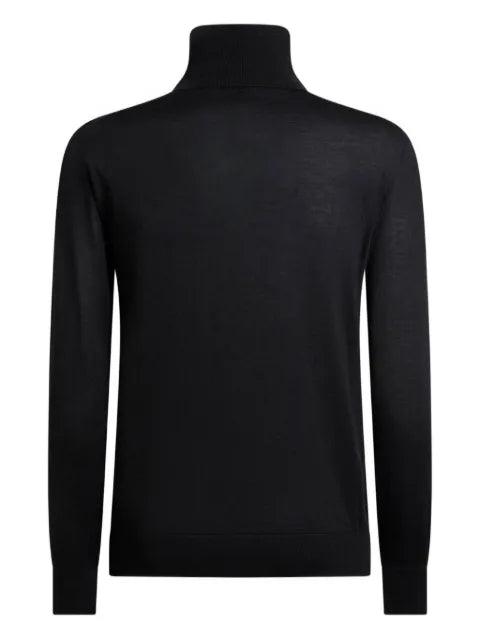 ETRO cashmere and silk turtleneck sweater