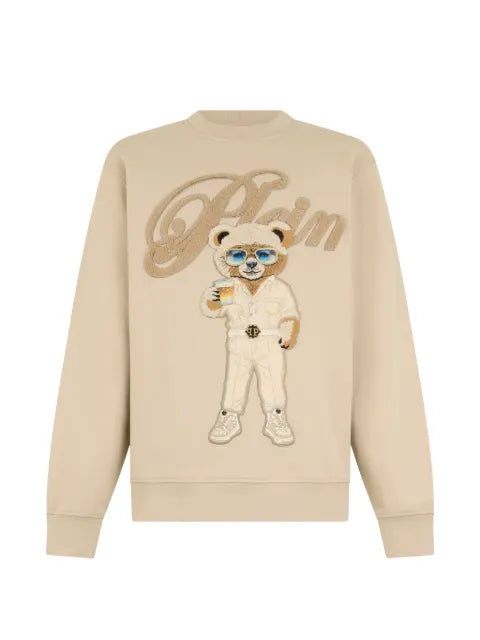 Philipp Plein teddy crew-neck sweatshirt