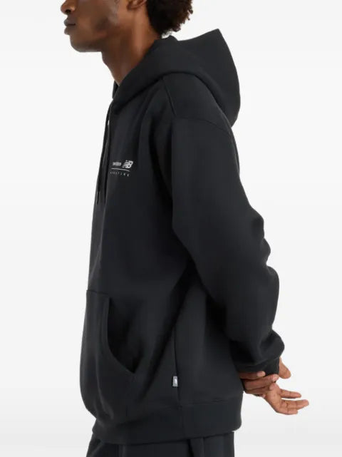 New Balance logo-embroidered hoodie