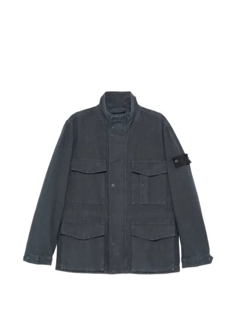 Stone Island 4100080 bonded linen TC  S.I. Ghost jacket