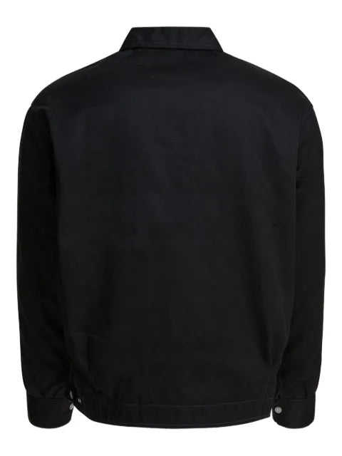 Needles PE/C Twill logo chest-pocket jacket