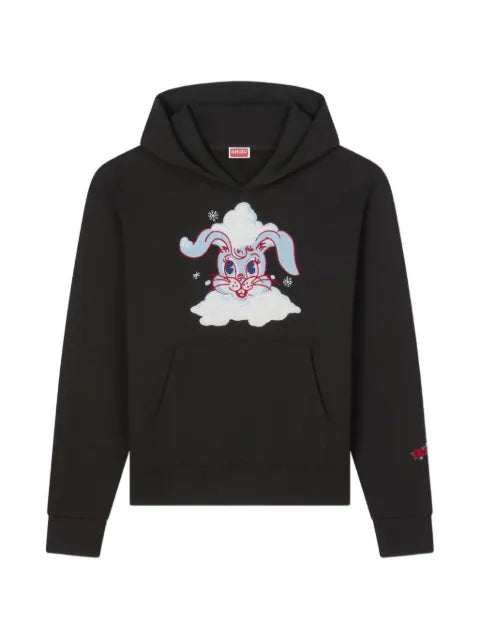 Kenzo bunny-embroidered hoodie