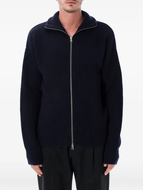 extreme cashmere Xtra Yours zip-up cardigan