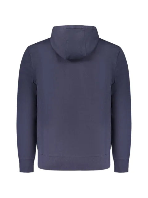 North Sails logo-patch zip-up hoodie