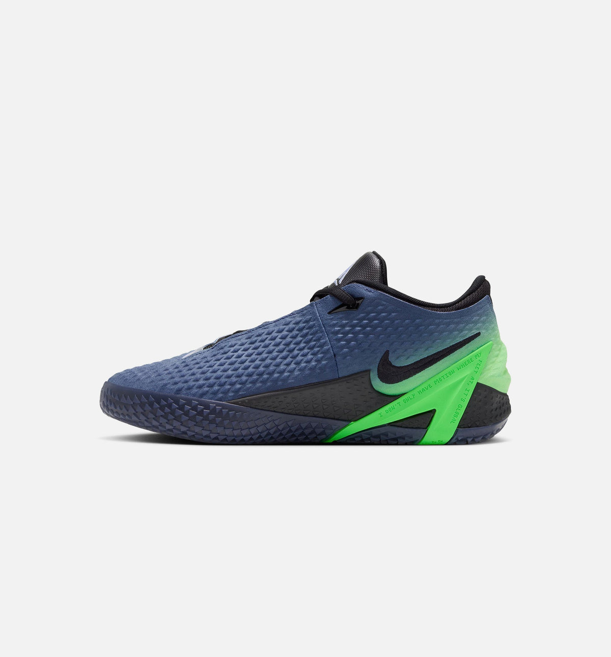 Nike Ja 4 Nightmare – Men's Lifestyle Shoe | Obsidian/Black/Voltage Green/Metallic Silver