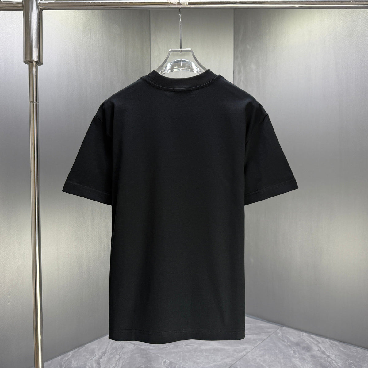 Moncler Tonal 3D Badge T-Shirt Black