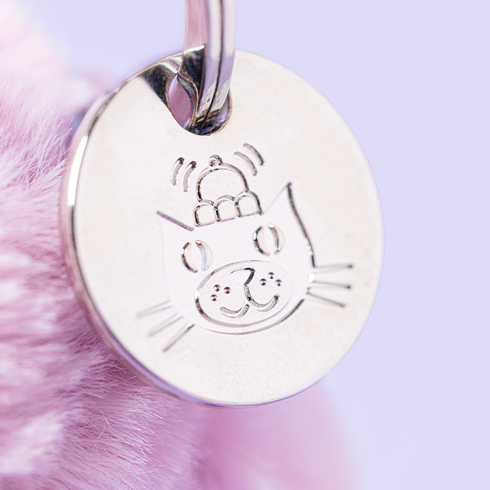 Thistlepop Blossom Bunny Bag Charm