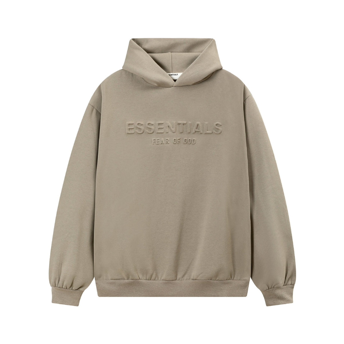 Fear of God Embossed Letter Fleece Lined Pullover Hoodie
