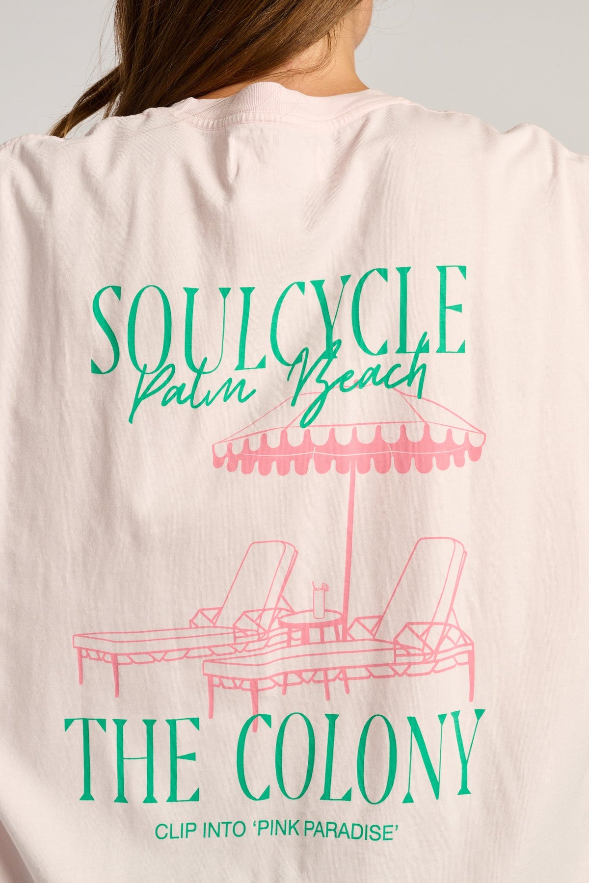 SoulCycle x The Colony Ruby Tee