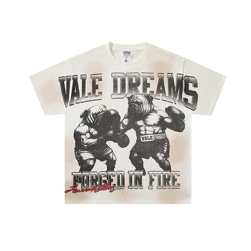 VALE USA Forged in Fire Boxing Graphic T-Shirt