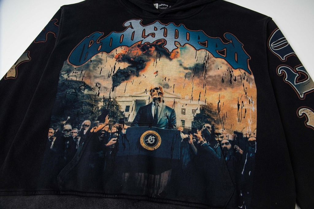 Godspeed Out of Many One Graphic Hoodie