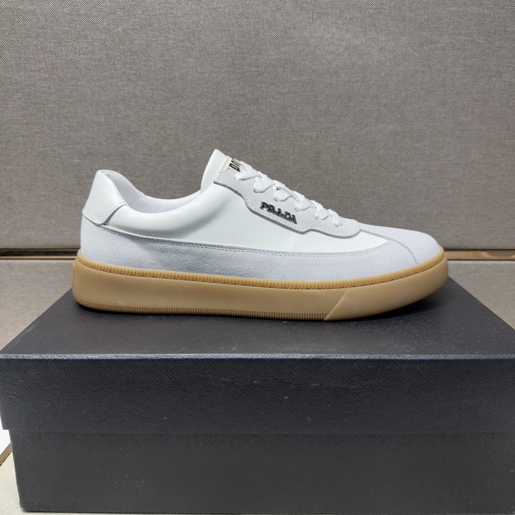 Prada Logo Low-Top Sneakers