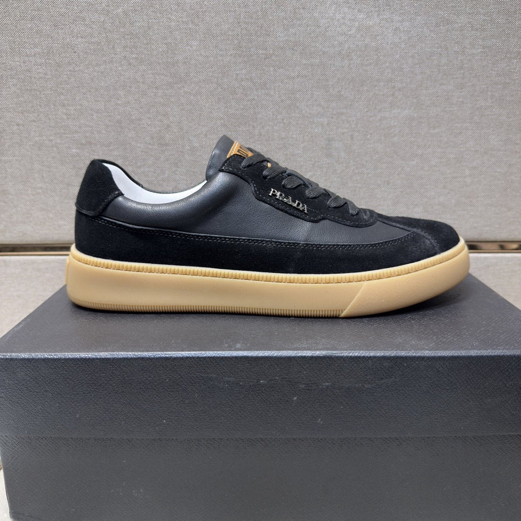 Prada Logo Low-Top Sneakers