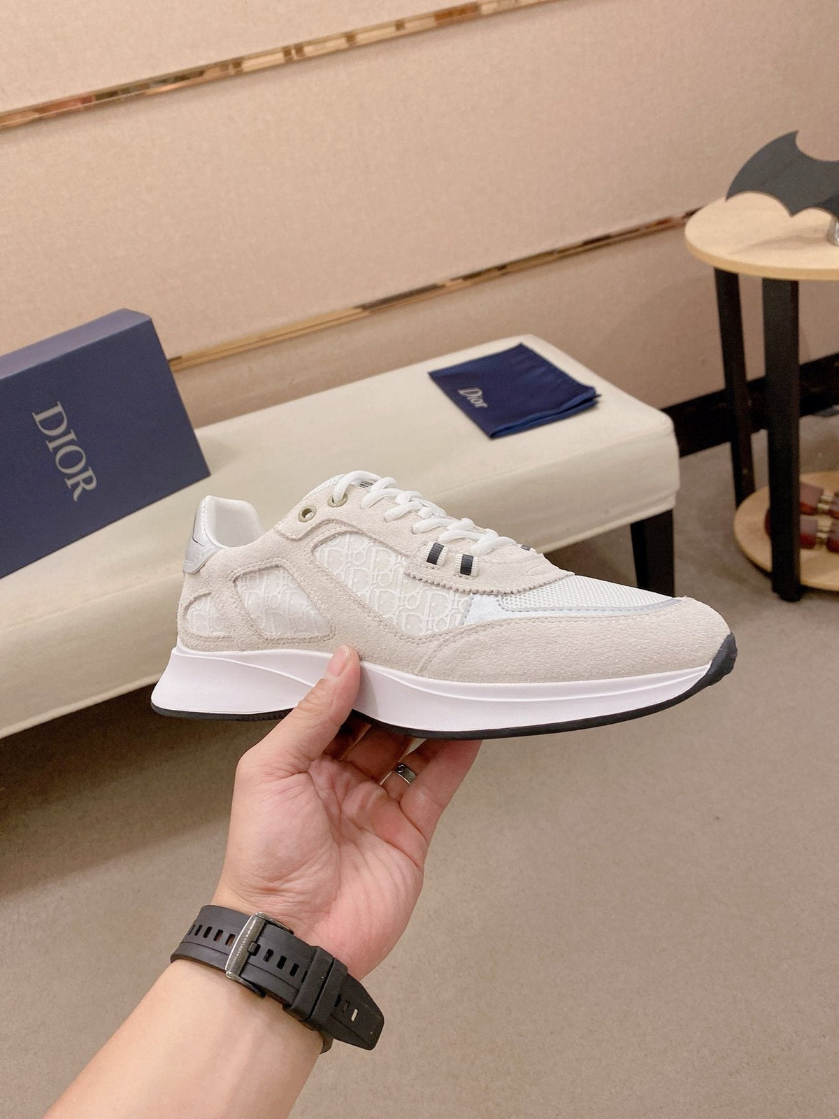 Dior B30 Low-Top Sneakers - Mesh Panels