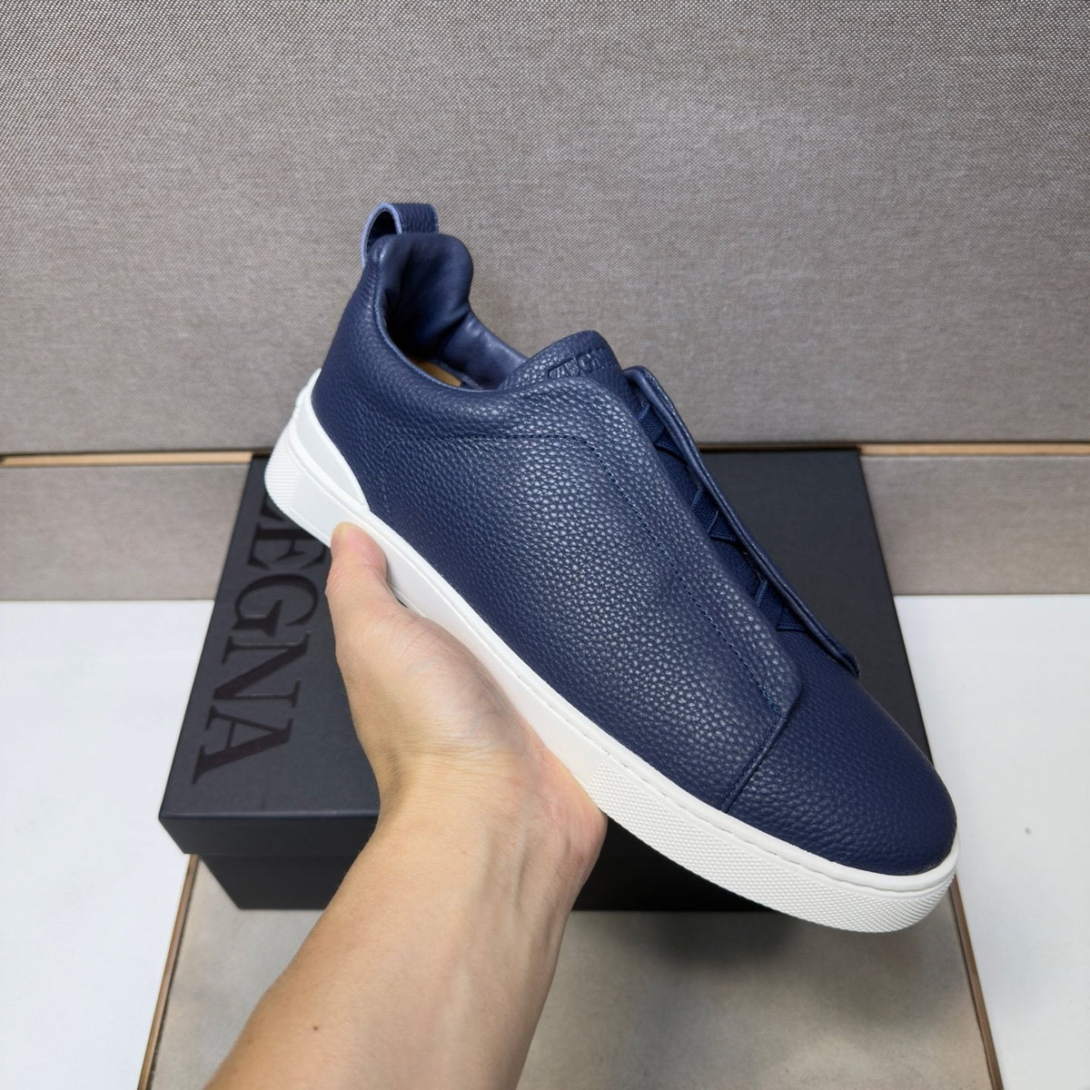 Zegna Men's Slip-On Sneakers