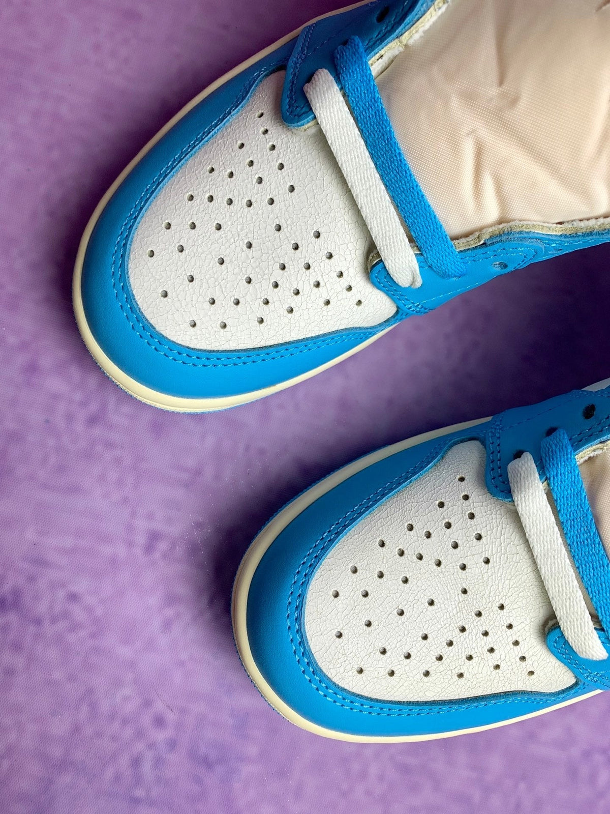 Air Jordan 1 High UNC Reimagined UNC Blue Unisex Sneakers DZ5485-402